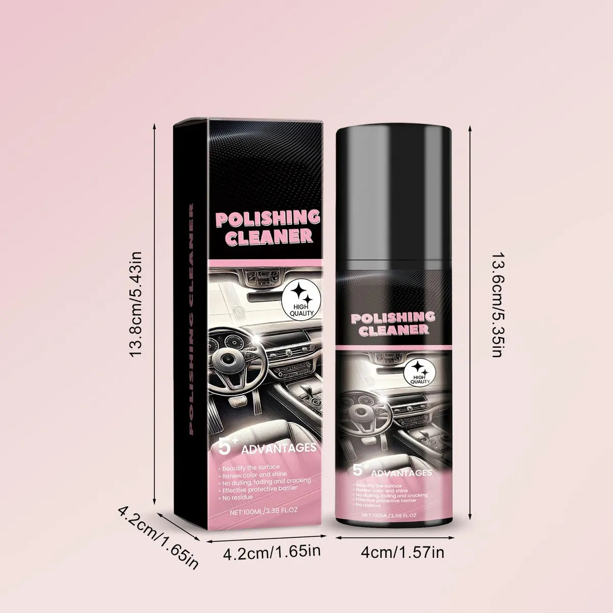 POLISH CLEANERS SPRAY- ELIMINA GRASA